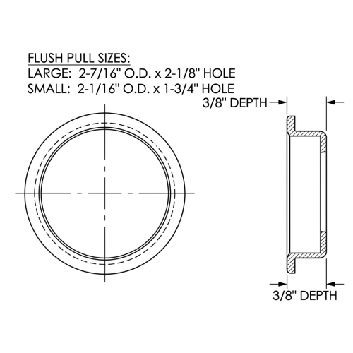 FORM PLUS DOOR HANDLE PULL DIMENSIONS