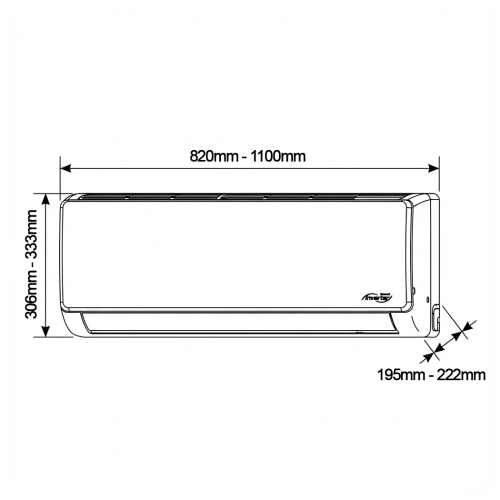FORM PLUS HVAC OUTDOOR UNIT DIMENSIONS