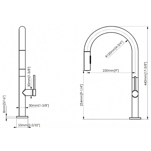 FORM PLUS MONO ARC DIMENSIONS