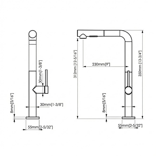 FORM PLUS MONO LEV DIMENSIONS