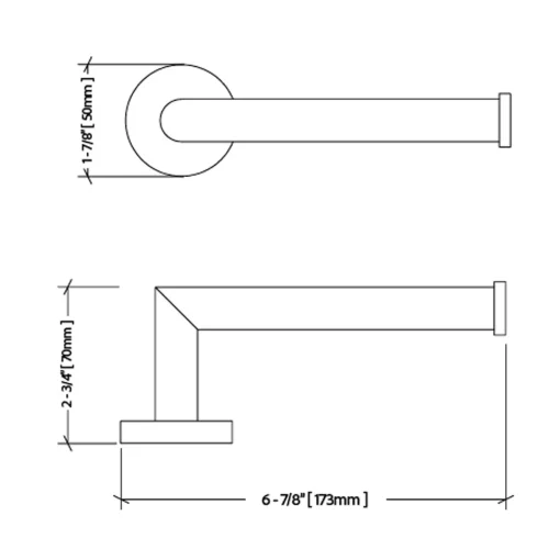 FORM PLUS PAPER HOLDER CIRC DIMENSIONS