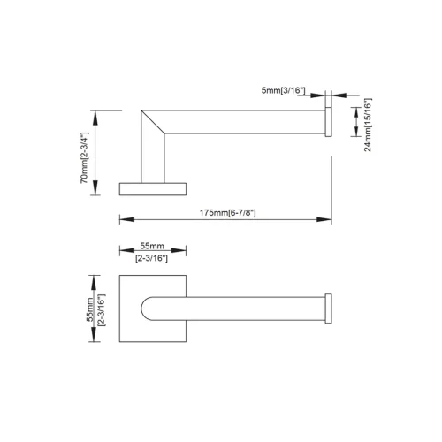 FORM PLUS PAPER HOLDER CUBIC DIMENSIONS