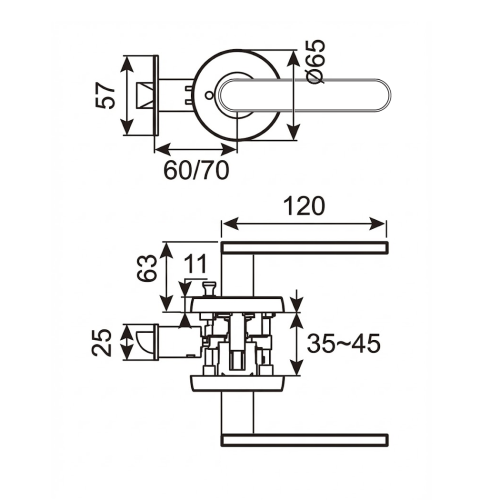 FORM PLUS ROUNDED HANDLE RR DIMENSIONS