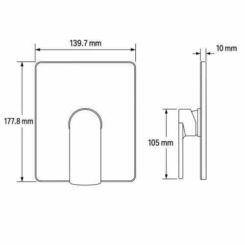 FORM PLUS SURGE RECTANGULAR DIMENSIONS