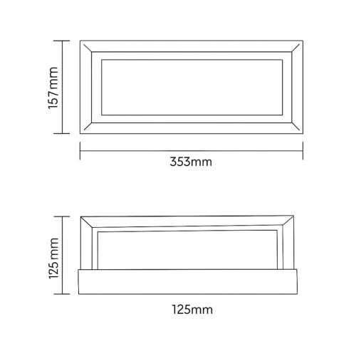 FORM PLUS VEGA 14 OUTDOOR LIGHT DIMENSIONS