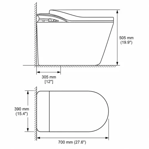 FP ACUITYII DIMENSIONS