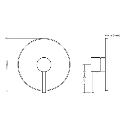 WEBSITE PRODUCT MAELSTROM SHOWER TRIM DIMENSIONS